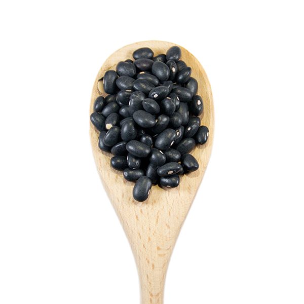 fagioli neri in confezione da 250 grammi, 500 grammi o 1 kg