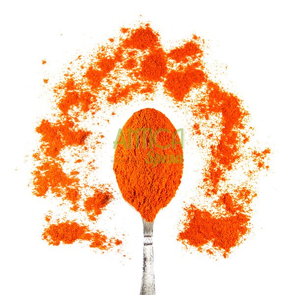 Paprika dolce in vendita sfusa in confezioni variabili da 50 grammi, 100 grammi o 150 grammi