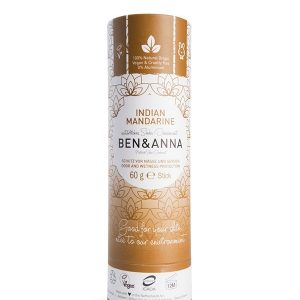 Deodorante Ben & Anna 100% naturale e biodegradabile nella profumazione Indian Mandarine