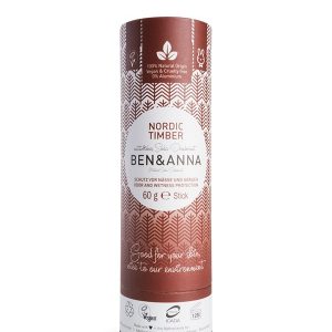 Deodorante Ben & Anna 100% naturale e biodegradabile nella profumazione Nordic Timber