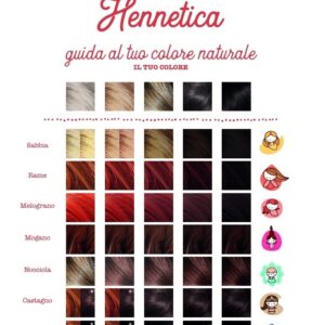 hennè tinta vegetale tonalità colorazioni capelli